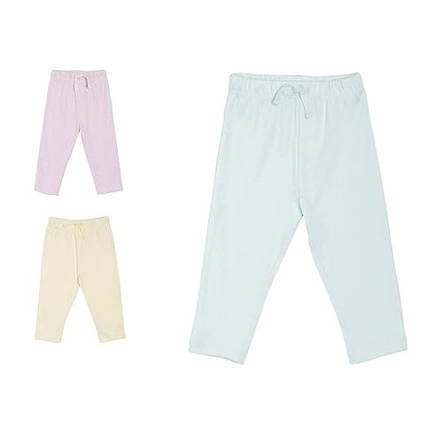 Image of miniklub Kids Pack of 3 Solid Lounge Pants