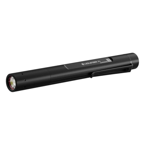 Ledlenser P4 ��l���� �y���^ LED �n���h���C�g ���d�r�� �P�l�d�r ×2 180���[���� 90m�Ǝ� �t�H�[�J�X�@�\ �����h�� 23���ԏƎ� ���i�o�^��7�N�ۏ� 2025�N9������ �M���̃h�C�c�u�����h ���b�h�����U�[
