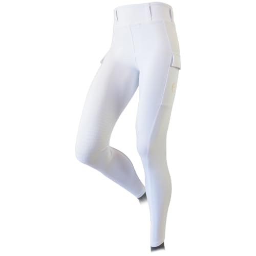 Legging pour femme Olympie noir au design italien elastique