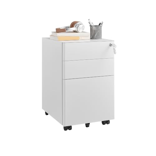 Image of Guizeeopo Fully Assembled 3 Drawer File Cabinets for Home Office