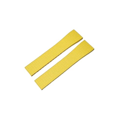 [ȓX] CTSV[Y FKMo[EHb`oh bNXΉ fCgWXgΉ/Tu}[iΉ JeBG 20mm 22mm tH[fBOobNt h(Yellow,20MM_SILVER BUCKLE)