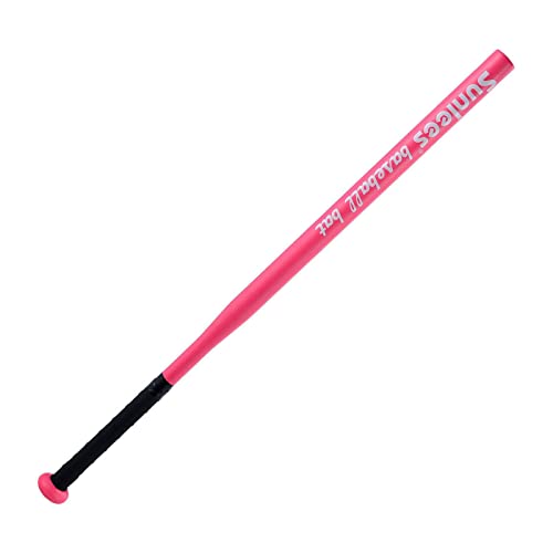 MOUMO 25-32 inch fine Stick All Aluminum Alloy Steel Baseball bat Baseball bat Fishing Stick self-Defense Weapon Pink