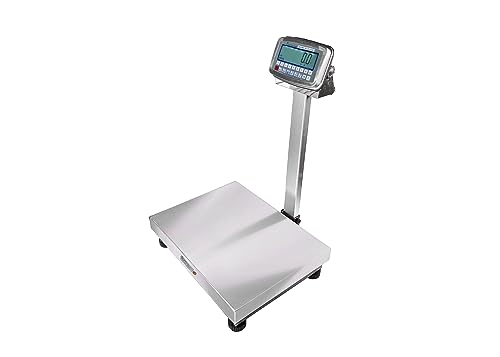 Báscula NTEP para banco 500 lb acero inoxidable 24x24 in miniatura 3
