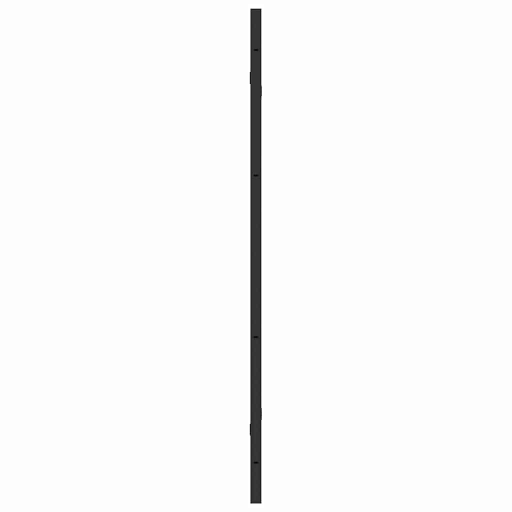 Parete Doccia Pieghevole Nero 130x138 cm Parete Doccia Pieghevole in Vetro ESG e Alluminio Box Doccia Salvaspazio per Bagno