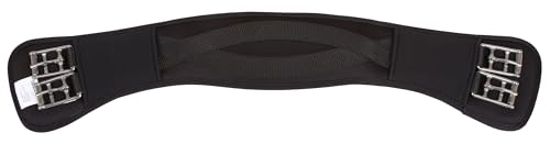 Covalliero Cincha Corta de Caucho sintético, Forma anatómica, 70 cm