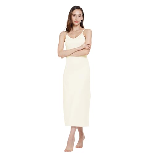 Image of MANCYFIT Long Slips for Under Dresses Full Length Adjustable Spaghetti Strap Nightgown
