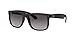 Produktbild Ray Ban Unisex Sonnenbrille RB4165, Gr. Large (Herstellergröße: 55), Schwarz (Gestell: schwarz, Gläser: grau gradient 601/8G)