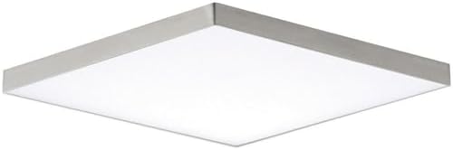 Maxim Trim - 15 Inch 25W 1 LED Square Flush Mount-Satin Nickel Finish