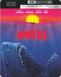 The Meg (Limited Edition Steelbook) [4K + Blu-Ray + Digital]