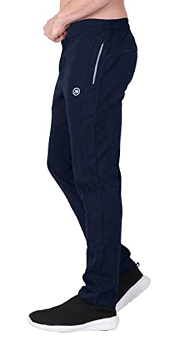 Image of Big Button Men's Cotton Regular Fit Track Pants