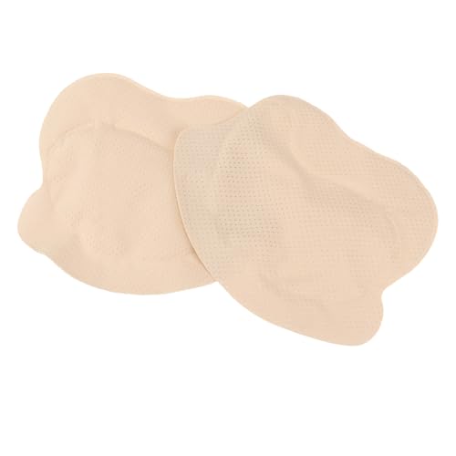 HEMOTON Almohadillas de Lactancia de Algodón y Lino Beige, Suaves y Cómodas, 1 Par para Sujetador, Ideales para Uso Diario y Ajuste