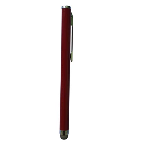 BoxWave Stylus Pen Compatible with Galaxy Tab S 10.5 - EverTouch Slimline Capacitive Stylus, Slim Barrel Capacitive Stylus with FiberMesh Tip - Crimson Red