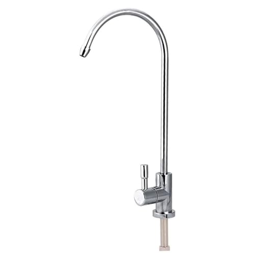 VOBOR Grifo Cocina Alto de Osmosis Inversa, Acero Inoxidable, Giratorio 360°, Ahorro de Energía, Grifos Cocina Fregadero Modernos