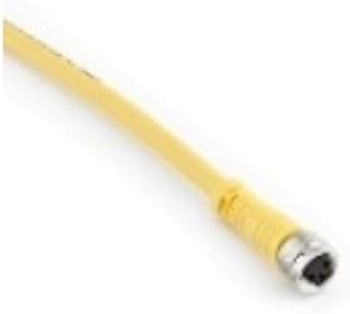 RADWELL VERIFIED SUBSTITUTE PKG3-2-SUB Cord Set, Straight, 2M Length, Female, Yellow PVC, M8 PICO, 3-PIN