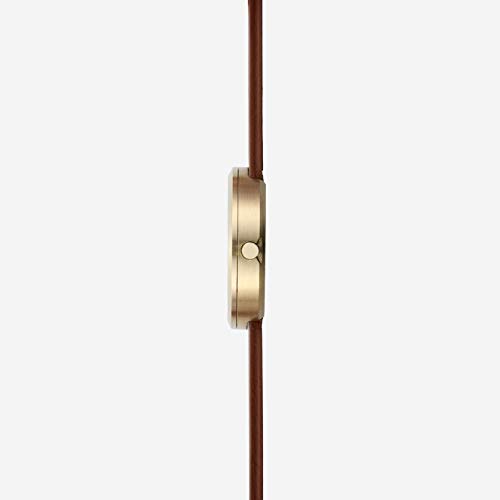 Maven Unisex 40Mm Minimalist Watch With Swiss Movement And Sapphire Glass (Dusty Olive Brown 40Mm) #TOP6