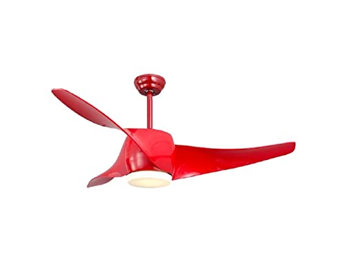 Ventilateur de plafond LED 132,1 cm CFWSHJ avec télécommande pour grand salon silencieux