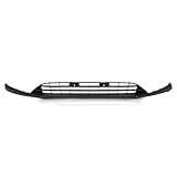 PIT66 Front Bumper Lower Valance Panel Grill Compatible with Fits Ford Focus S ST SE SEL Titanium 2017-2018/Ford Focus S ST SE Titanium 2015-2016,Black