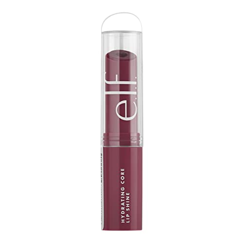 e.l.f. Hydrating Core Lip Shine, Conditioning & Nourishing Lip Balm, Sheer Color Tinted Chapstick, Delightful, 0.09 Oz - Image 6