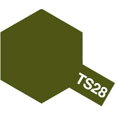 TAMIYA Spray Lacquer TS-28 Olive Drab TAM85028 Lacquer Primers & Paints