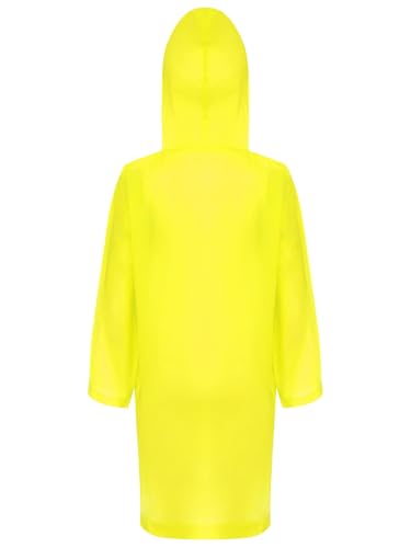 Toddler Kids Reusable Rain Ponchos Waterproof Rain Coat with Hood and Sleeves Rain Gear for Boys Girls2