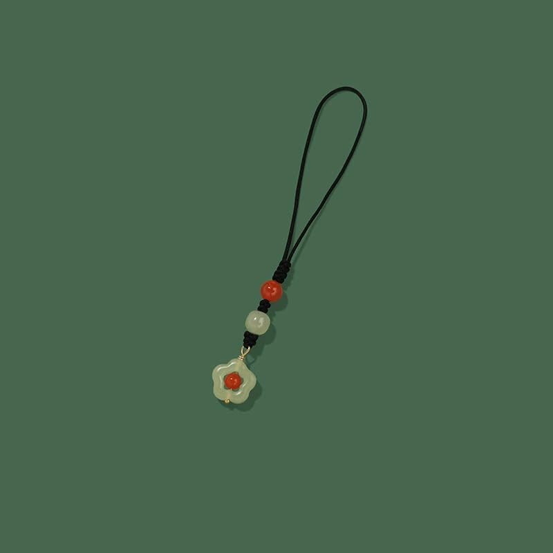 WADA Jade Pendant VZCCFVRNM Phone Lanyard Chain Charm Women Exquisite Country Jewelry Key Bag Holder