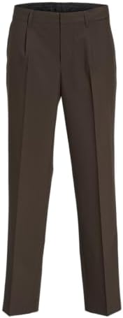 JACK&JONES Herren Jprbushwick Harry Trouser Relaxed Anzughose, Slate Black/Fit:Relaxed FIT, 62