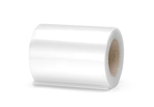 HENDI Film, película, rollo, de sellado, para HENDI 330005 Termoselladora de bandejas, Pet/PE Peel 12/40, capa PEEL, 52 μm de grosor, 18,5 cm de ancho, 250 m de largo