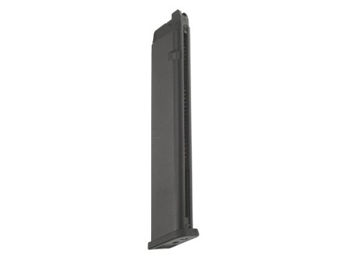 WE Tech G17 & G18C Airsoft 50rd Gas magazine, made of metal - long version -
