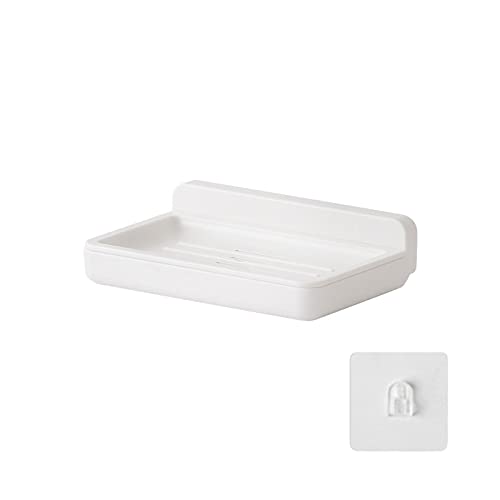 Porte-savon mural double couche - Rangement stable auto-adhésif cuisine - 3