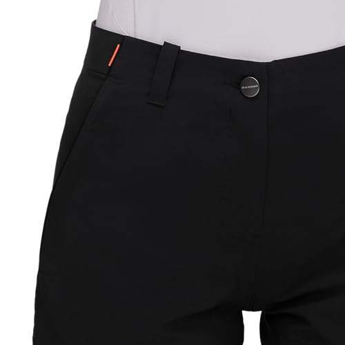 Mammut Outdoor Zip Off Pants Women | Wanderhose für Damen, Funktionshose zum Wandern und Trekking, Outdoorhose, Trekkinghose, Kletterhose, Lang & Kurz, 85% Polyamid, 15% Elasthan | Schwarz, 32