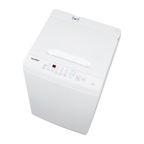 �R���t�B�[(COMFEE') ����@ 6kg �S���� �R���p�N�g 1-3�l�p �ЂƂ��炵 �y2026�N�V���f���z���̃V�����[���� �X�e�����X�� ������ �����E������ �ߐ��^ �����ݒu �\�� �������� �É� �z���C�g CA-602(W)