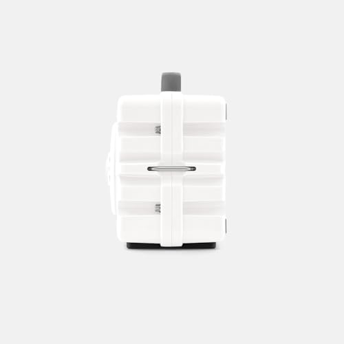 Image of Turtlebox Original Gen 3: Portable Outdoor Bluetooth Speaker - Ultra-Loud (120dB), Waterproof (IP67), Rugged, Impact-Resistant, 3-Day Battery | Party Mode: Unlimited Pairing Stereo, White /Gray