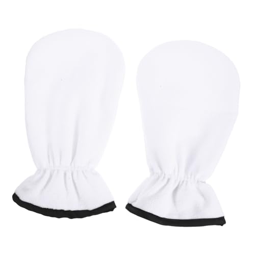 MERRYHAPY 1 Paire De Exfoliants En Cuir Pour Soins De Beauté Des Mains De Gommage Thermothérapie Spa Pour Les Mains