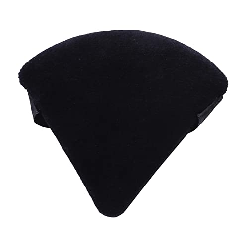 Myxp 1Pc Triangle Powder Puffs Face Cosmetic Powder Puff Washable Reusable Soft Plush Powder Sponge Makeup Foundation Sponge For Face Body Loose Powder Wet Dry Makeup Tool Black #TOP1