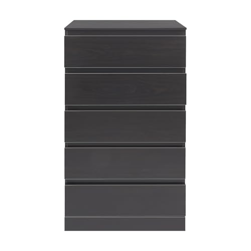 Donened: Cómoda estrecha con 5 cajones