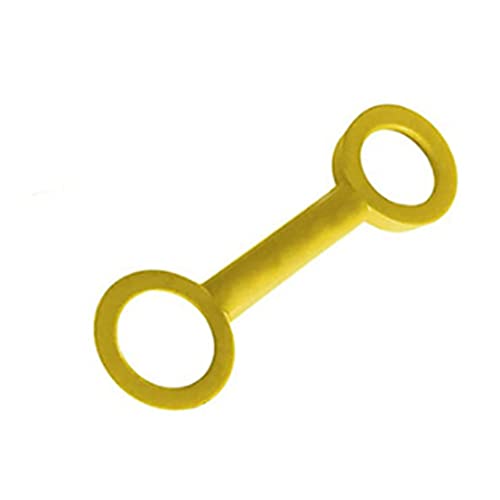 Limpiador de manguitos para rodillos de pintura: limpia un rodillo en segundos, la nueva herramienta original para limpiar los rodillos de pintura en los rodillos de pintura (Yellow)