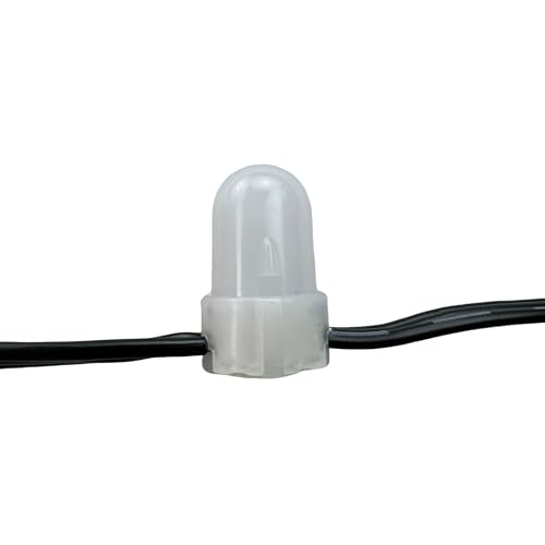 1000 �� 50ct/100ct LB1908 IC RGB �u���b�g�t���b�g�O�~�s�N�Z���X�g�����O���C�g DC12V 18AWG �� 3 �s�� 10 �Z���`���[�g�����C���[ IP68(1000 Pixels 100ct,13.5mm RayWu)
