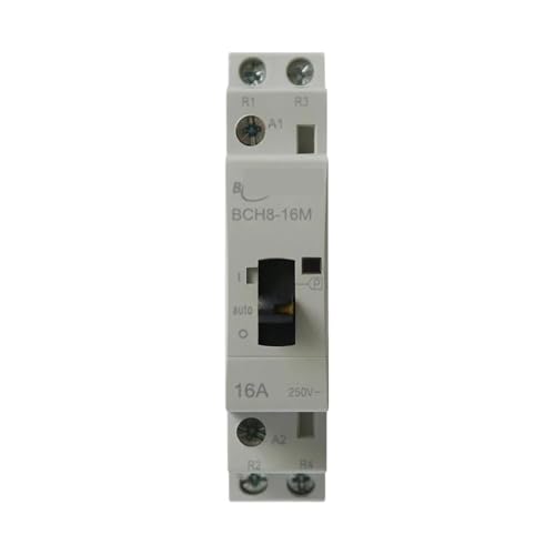 Contacteur ca 220V Din Rail monophasé pour éviter les bruits de tableau