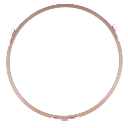 CIYODO 2pcs Microwave Oven Glass Turntable Replacement Plate Microwave Pan Support Ring