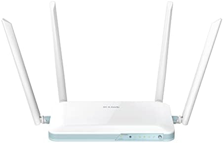D-Link DWR-978 5G AC2600 Wi-Fi Router, Super Fast 5G Download Up to 1.6 Gbps, AC2600 Wi-Fi, MU-MIMO, 4 x Gigabit Port, Gigabit Internet Port, Removable External Antennas, White
