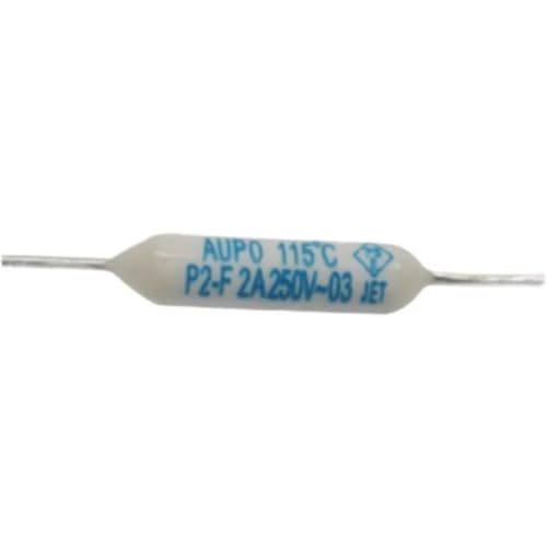 Fusible thermique RF130 noir carré 2A 250V pour protection d'appareils, lot de 50 pièces
