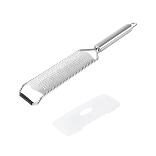 Rallador de queso acero inoxidable con mango ergonómico miniatura 1