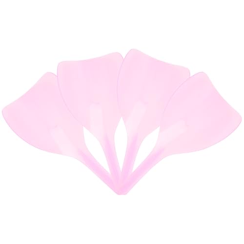 TOVINANNA 4 piezas de Peluquería Transparente Protector para Teñir el Cabello Accesorios de Peluquería Prácticos y Desechables Uso Salones y Hogar Color Aleatorio Color Color Aleatorio