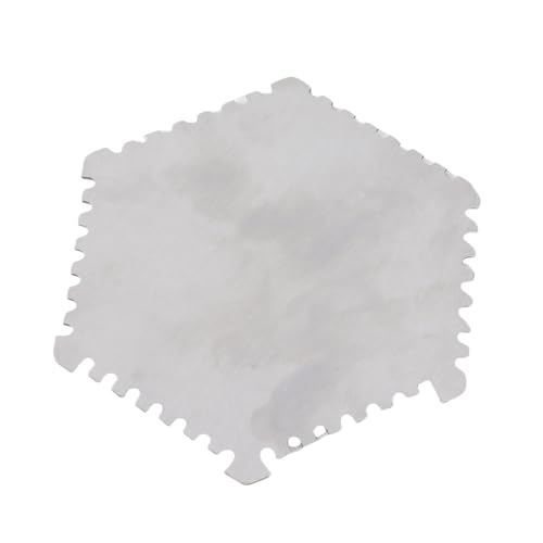 Calibrador de espesor de película húmeda, acero inoxidable de alta precisión 25-3000um con base negra para medición de recubrimiento de pintura miniatura 4