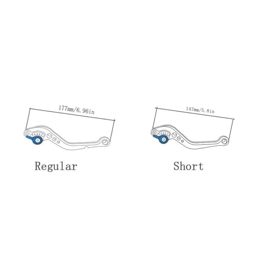 Palancas de embrague freno ajustables para MT09 y FZ09 con control regulable 4