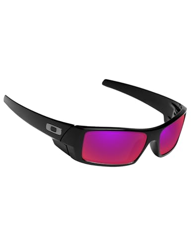Image of Alphax Polarized Replacement Lenses for Oakley Gascan OO9014 60mm Sunglasses | Glare Reduction | Precision Cutting