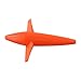 5inch Trolling Lure for Tuna, Bird Shaped Fishing Teaser for Billfish, Big Game Lure for Offshore Fishing, Tuna Teaser for Daisy Chain Rig, Compatible with(Orange)