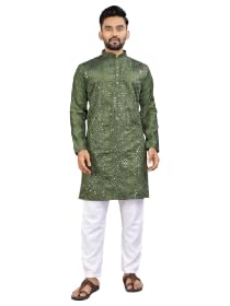 Men’s Sequence Embroidery Kurta | Ethinc Wear for Men-image-8