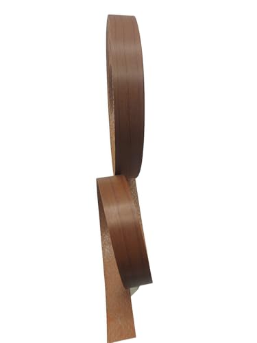 Image of HGKJHFmelamine Edging Tape. pre Coated with hot melt Adhesive Flexible Veneer Edge Edging, Used for Cabinet and Furniture Maintenance (No13-Cherry Wood Color, 1.81cm*25ft)