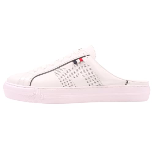 [モンクレール] サンダル B4M70400 ARIEL SLIP ホワイト 39 【A31184】